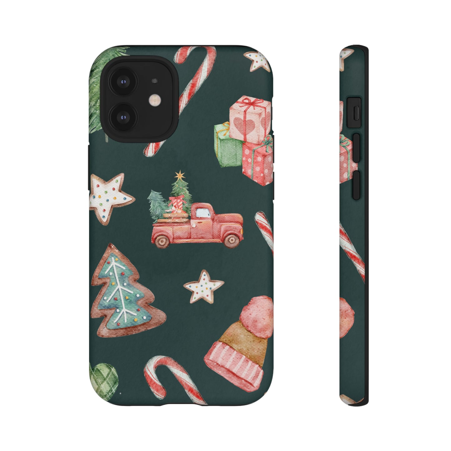 Festive Christmas Wallpaper Phone Case | iPhone 15 Plus/ Pro, 14, 13, 12| Google Pixel 7, Pro, 5| Samsung Galaxy S23 All Major Phone Models