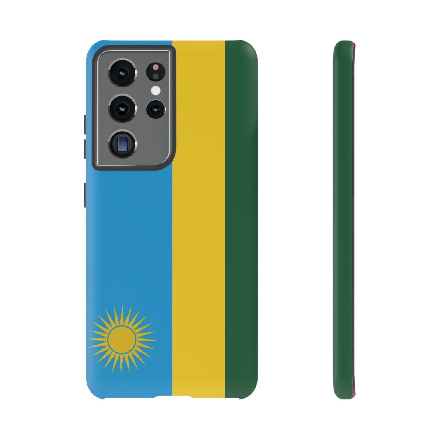 Rwanda Flag Phone Case | iPhone 15 Plus/ Pro, 14, 13, 12| Google Pixel 7, Pro, 5| Samsung Galaxy S23 All Major Phone Models