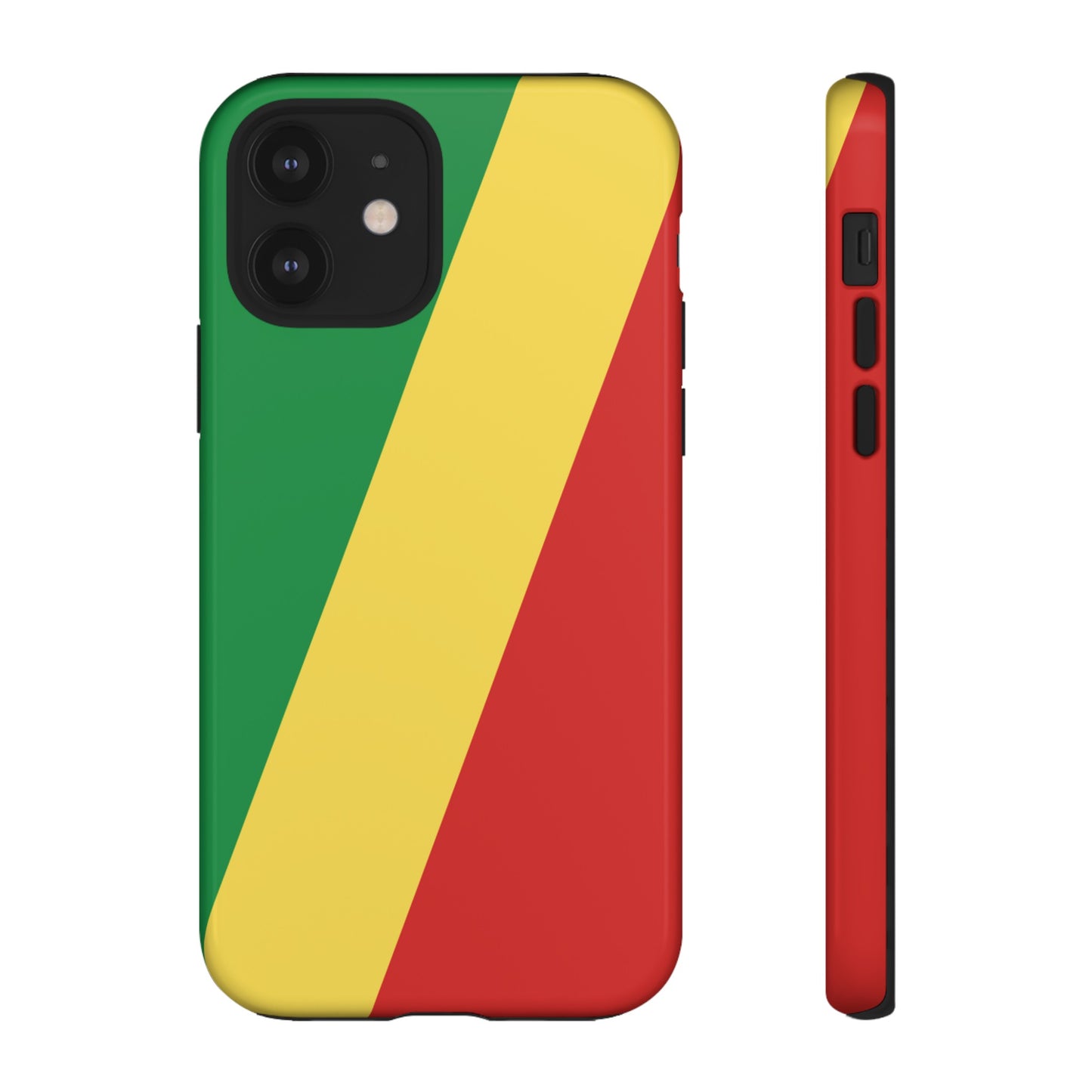 Congo-Brazzaville Flag Phone Case | iPhone 15 Plus/ Pro, 14, 13, 12| Google Pixel 7, Pro, 5| Samsung Galaxy S23 All Major Phone Models