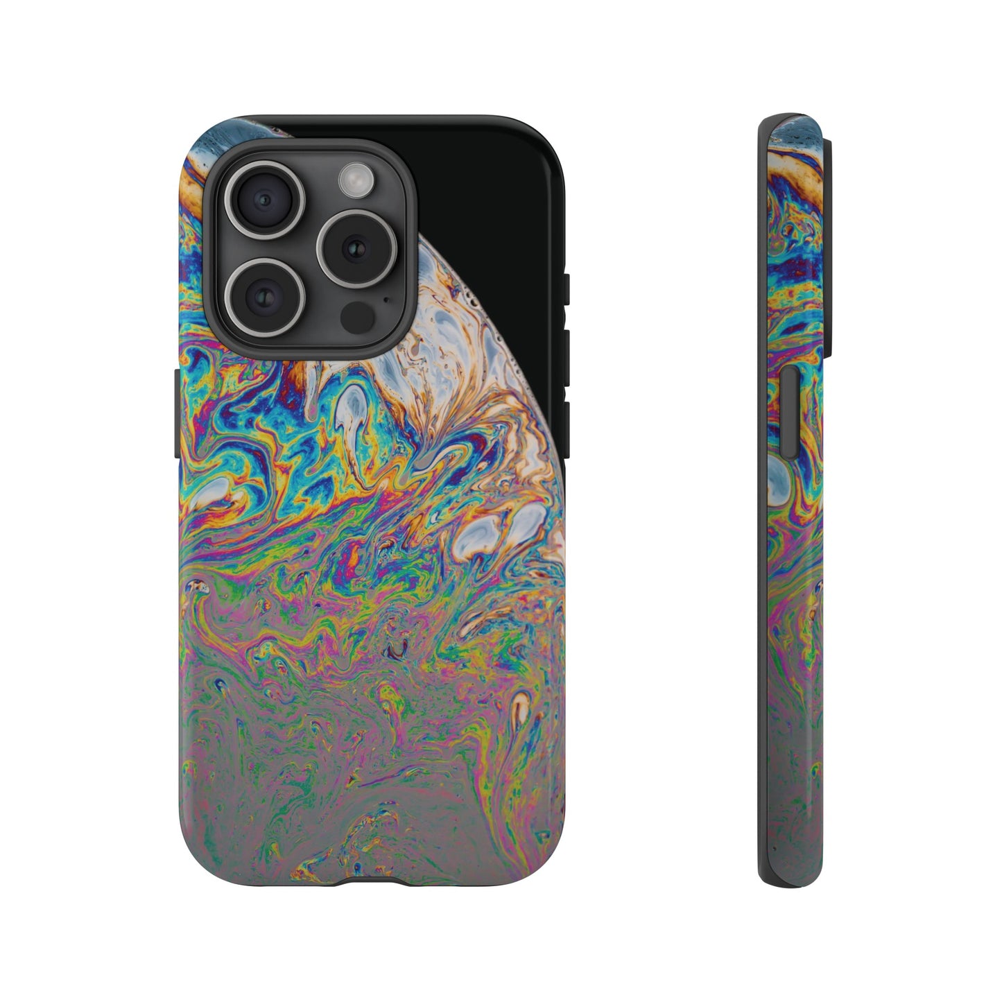 Rainbow Orb Wallpaper Phone Case | iPhone 15 Plus/ Pro, 14, 13, 12| Google Pixel 7, Pro, 5| Samsung Galaxy S23 All Major Phone Models