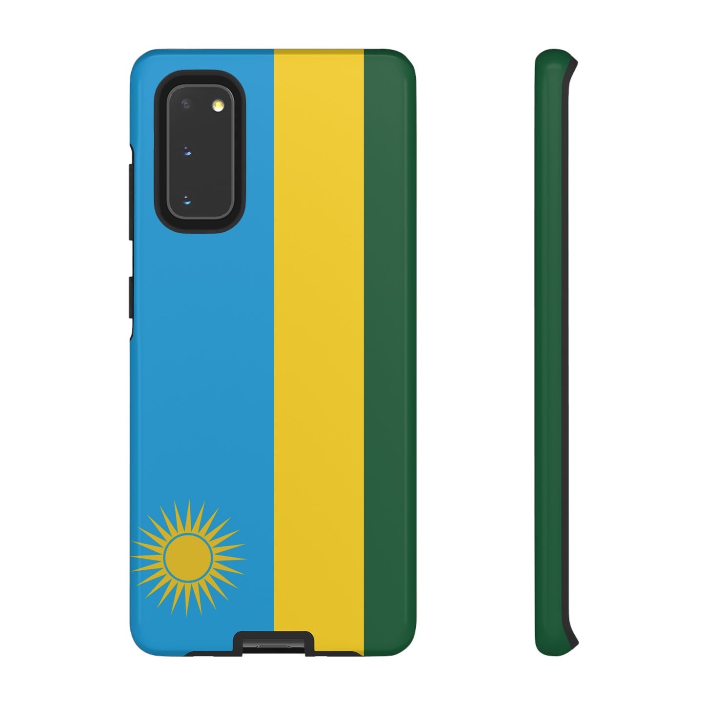 Rwanda Flag Phone Case | iPhone 15 Plus/ Pro, 14, 13, 12| Google Pixel 7, Pro, 5| Samsung Galaxy S23 All Major Phone Models