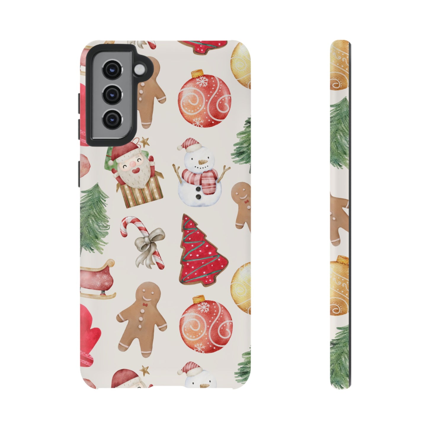 Collage Christmas Wallpaper Phone Case | iPhone 15 Plus/ Pro, 14, 13, 12| Google Pixel 7, Pro, 5| Samsung Galaxy S23 All Major Phone Models