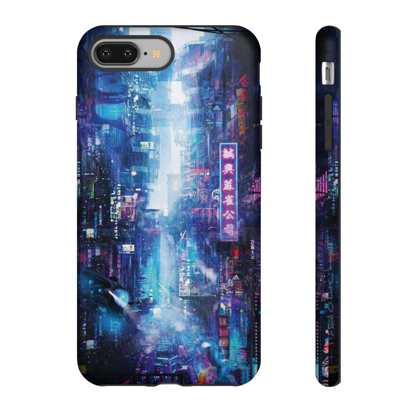 Night Life Futuristic City Wallpaper Phone Case | iPhone 15 Plus/ Pro, 14, 13, 12| Google Pixel 7, Pro, 5| Samsung Galaxy S23 All Major Phone Models