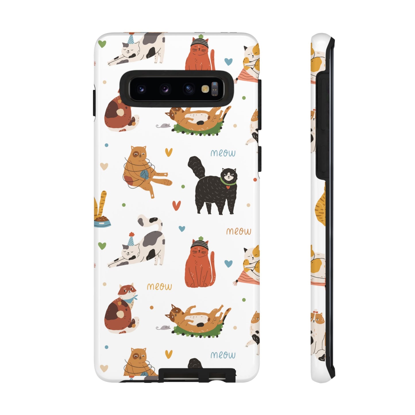 Collage of Cats Wallpaper Phone Case | iPhone 15 Plus/ Pro, 14, 13, 12| Google Pixel 7, Pro, 5| Samsung Galaxy S23 All Major Phone Models