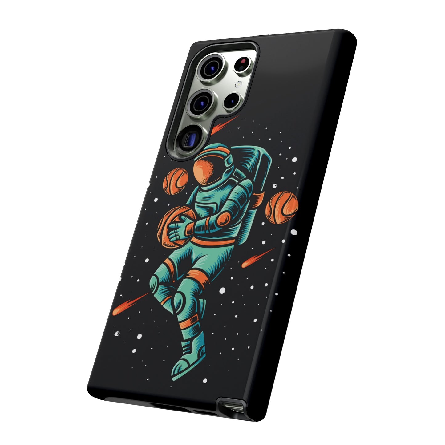 Space Basketball Phone Case | iPhone 15 Plus/ Pro, 14, 13, 12| Google Pixel 7, Pro, 5| Samsung Galaxy S23 All Major Phone Models