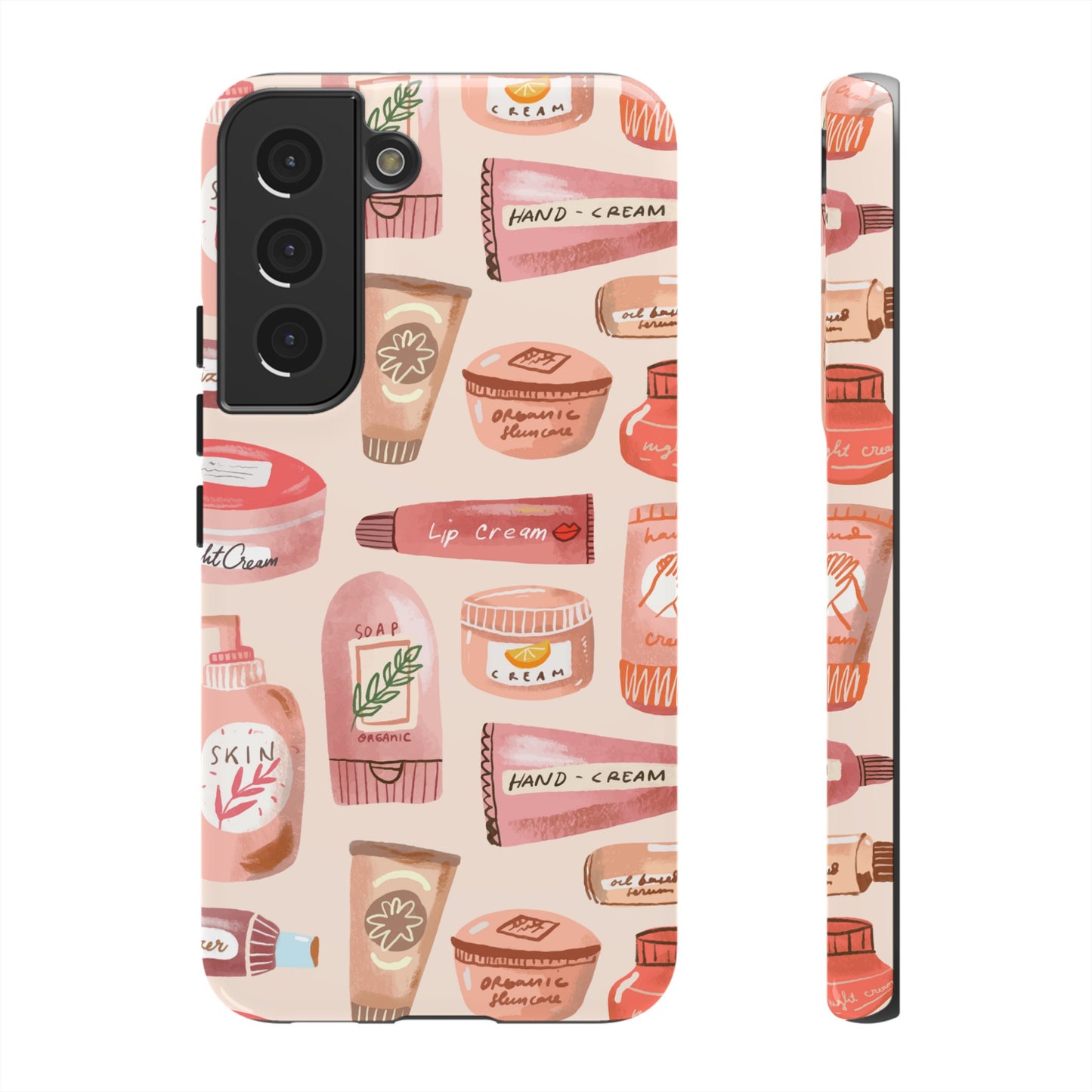 Skin Care Wallpaper Phone Case | iPhone 15 Plus/ Pro, 14, 13, 12| Google Pixel 7, Pro, 5| Samsung Galaxy S23 All Major Phone Models