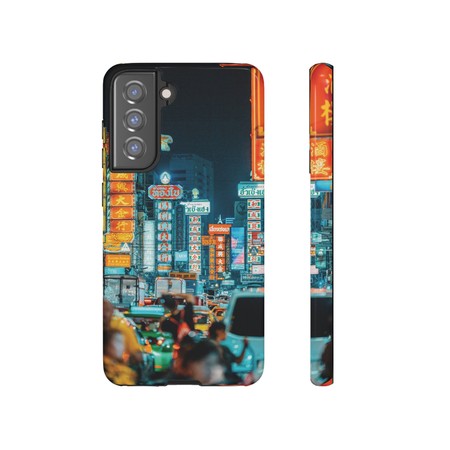 Neon Nightlife Wallpaper Phone Case | iPhone 15 Plus/ Pro, 14, 13, 12| Google Pixel 7, Pro, 5| Samsung Galaxy S23 All Major Phone Models