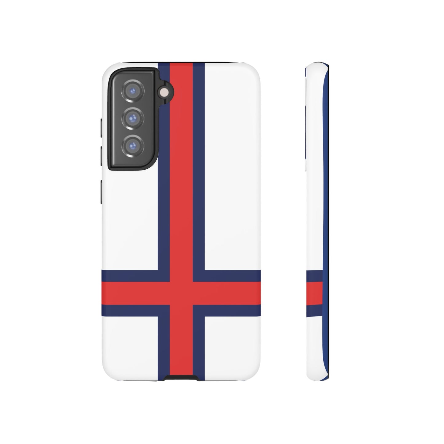 Faroe Island Denmark Flag Phone Case | iPhone 15 Plus/ Pro, 14, 13, 12| Google Pixel 7, Pro, 5| Samsung Galaxy S23 All Major Phone Models