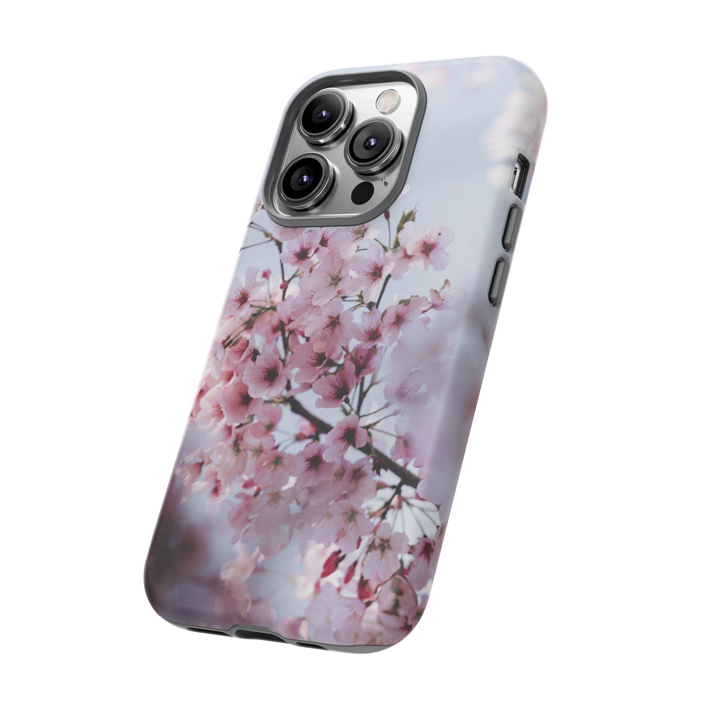 Pink Blossom Wallpaper Phone Case | iPhone 15 Plus/ Pro, 14, 13, 12| Google Pixel 7, Pro, 5| Samsung Galaxy S23 All Major Phone Models