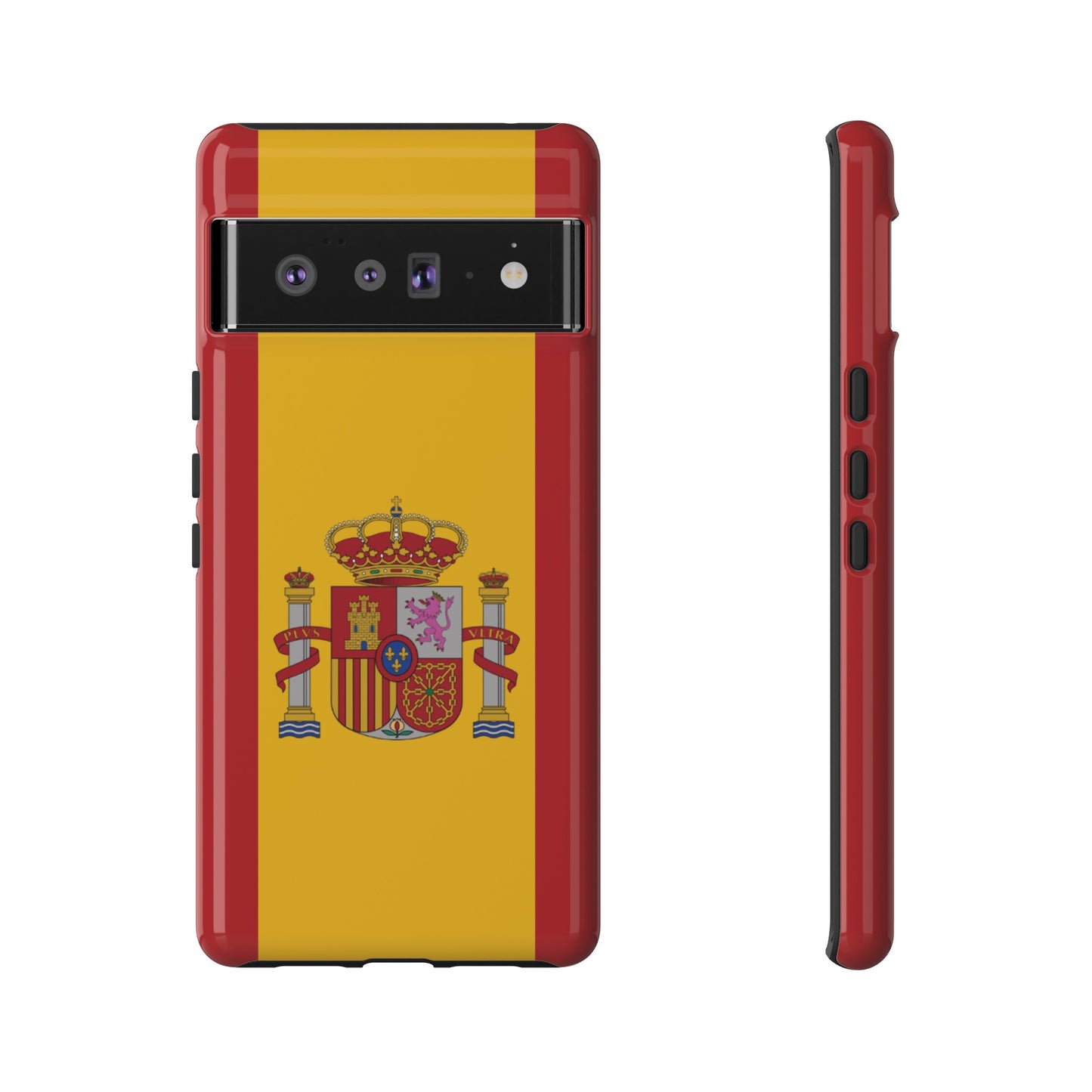 Spain Flag Phone Case | iPhone 15 Plus/ Pro, 14, 13, 12| Google Pixel 7, Pro, 5| Samsung Galaxy S23 All Major Phone Models