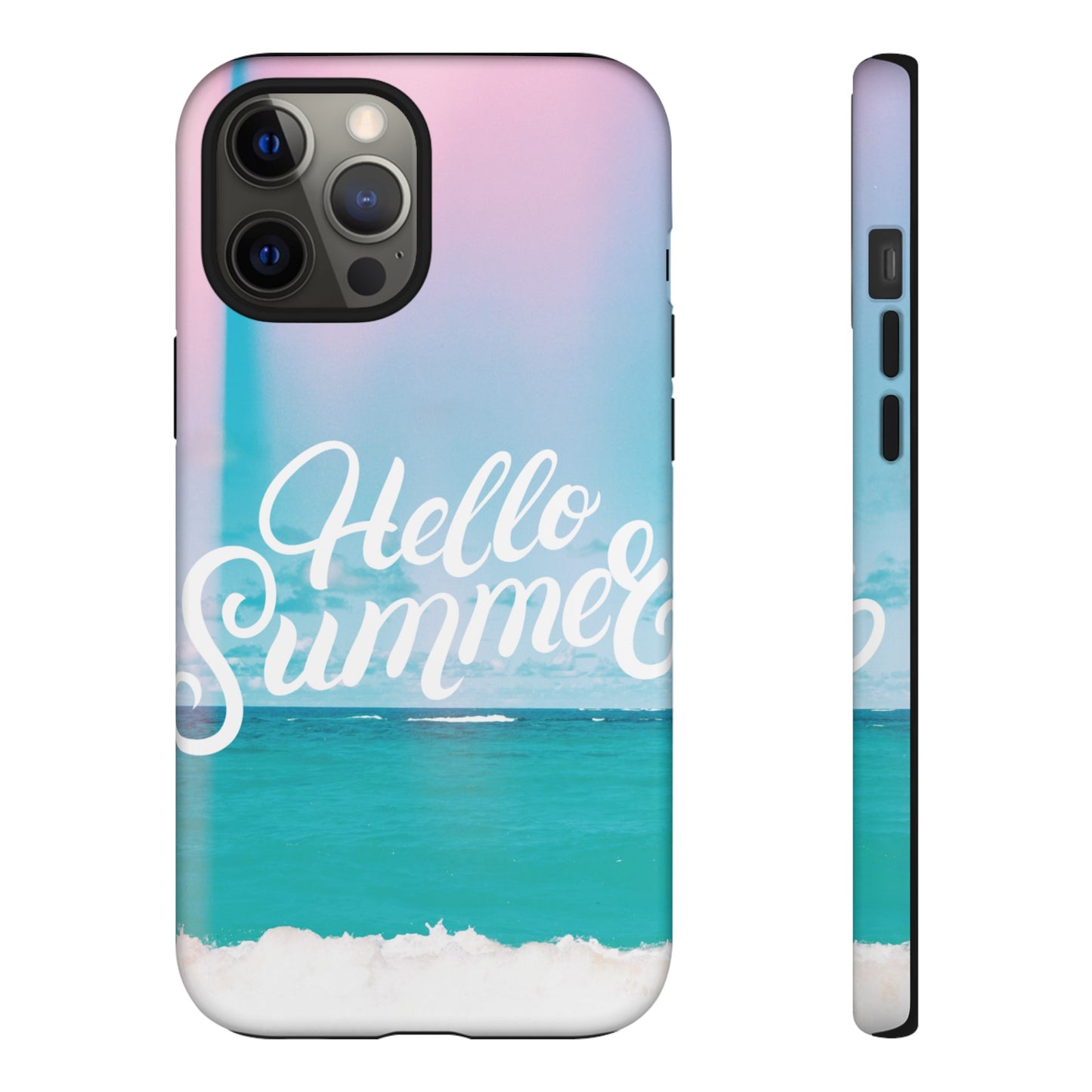 Hello Summer Wallpaper Phone Case | iPhone 15 Plus/ Pro, 14, 13, 12| Google Pixel 7, Pro, 5| Samsung Galaxy S23 All Major Phone Models