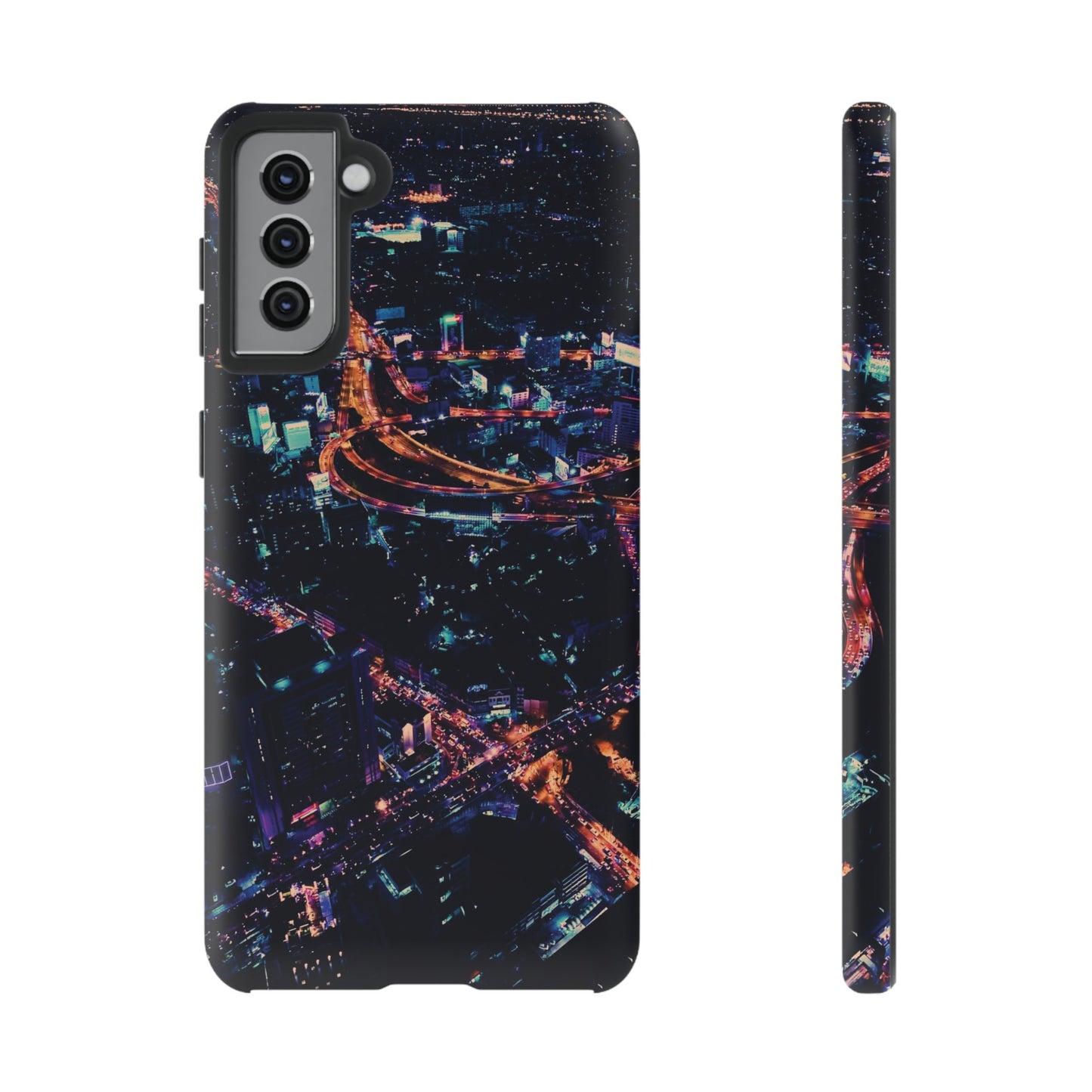 Busy City Wallpaper Phone Case | iPhone 15 Plus/ Pro, 14, 13, 12| Google Pixel 7, Pro, 5| Samsung Galaxy S23 All Major Phone Models