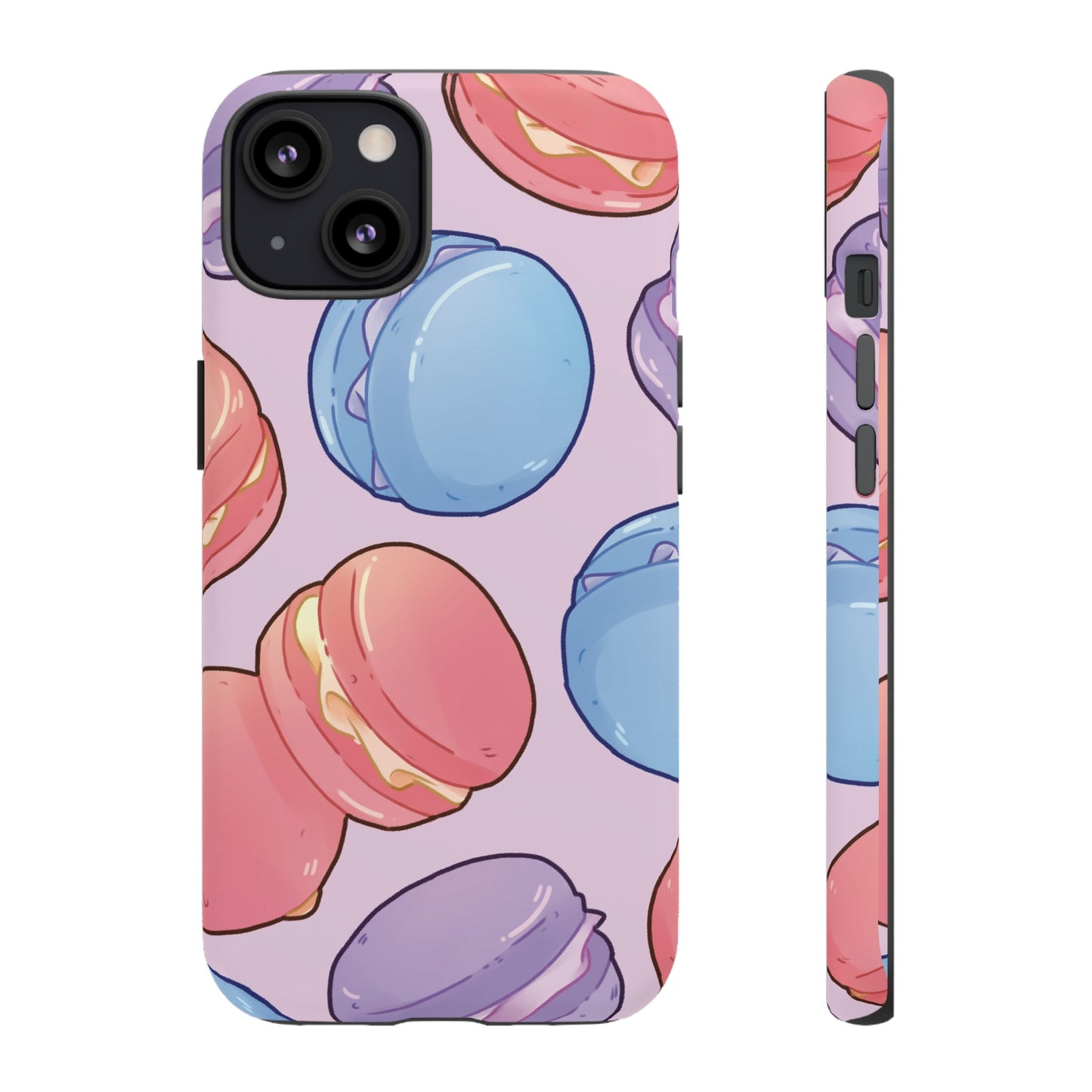 Macaron Wallpaper Phone Case | iPhone 15 Plus/ Pro, 14, 13, 12| Google Pixel 7, Pro, 5| Samsung Galaxy S23 All Major Phone Models