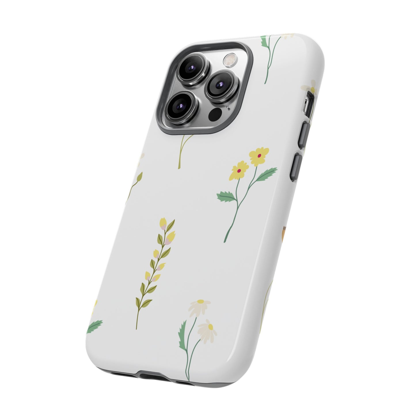 Delicate Floral Wallpaper Phone Case | iPhone 15 Plus/ Pro, 14, 13, 12| Google Pixel 7, Pro, 5| Samsung Galaxy S23 All Major Phone Models