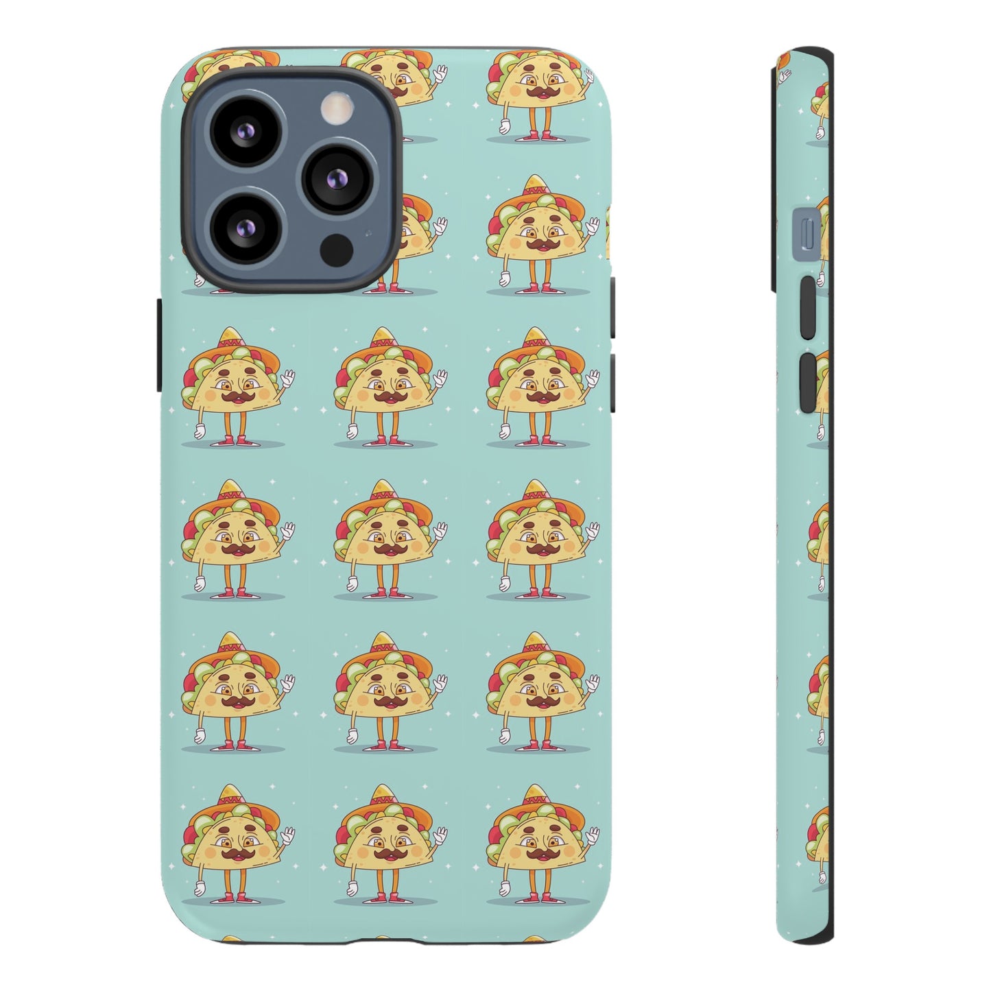 Taco Wallpaper Phone Case | iPhone 15 Plus/ Pro, 14, 13, 12| Google Pixel 7, Pro, 5| Samsung Galaxy S23 All Major Phone Models