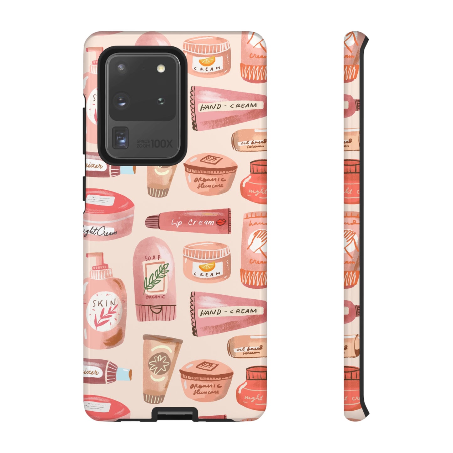 Skin Care Wallpaper Phone Case | iPhone 15 Plus/ Pro, 14, 13, 12| Google Pixel 7, Pro, 5| Samsung Galaxy S23 All Major Phone Models