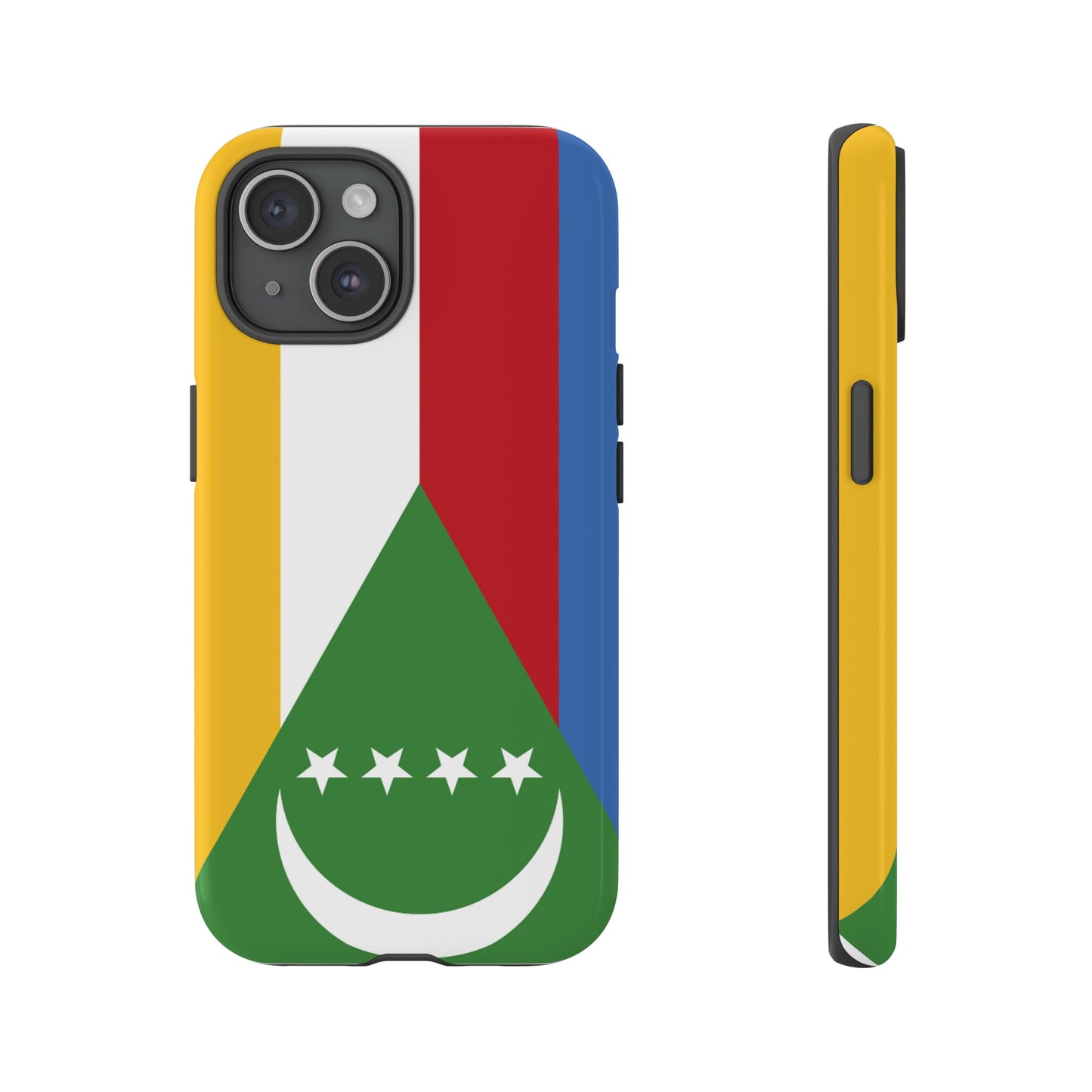 Comoros Flag Phone Case | iPhone 15 Plus/ Pro, 14, 13, 12| Google Pixel 7, Pro, 5| Samsung Galaxy S23 All Major Phone Models