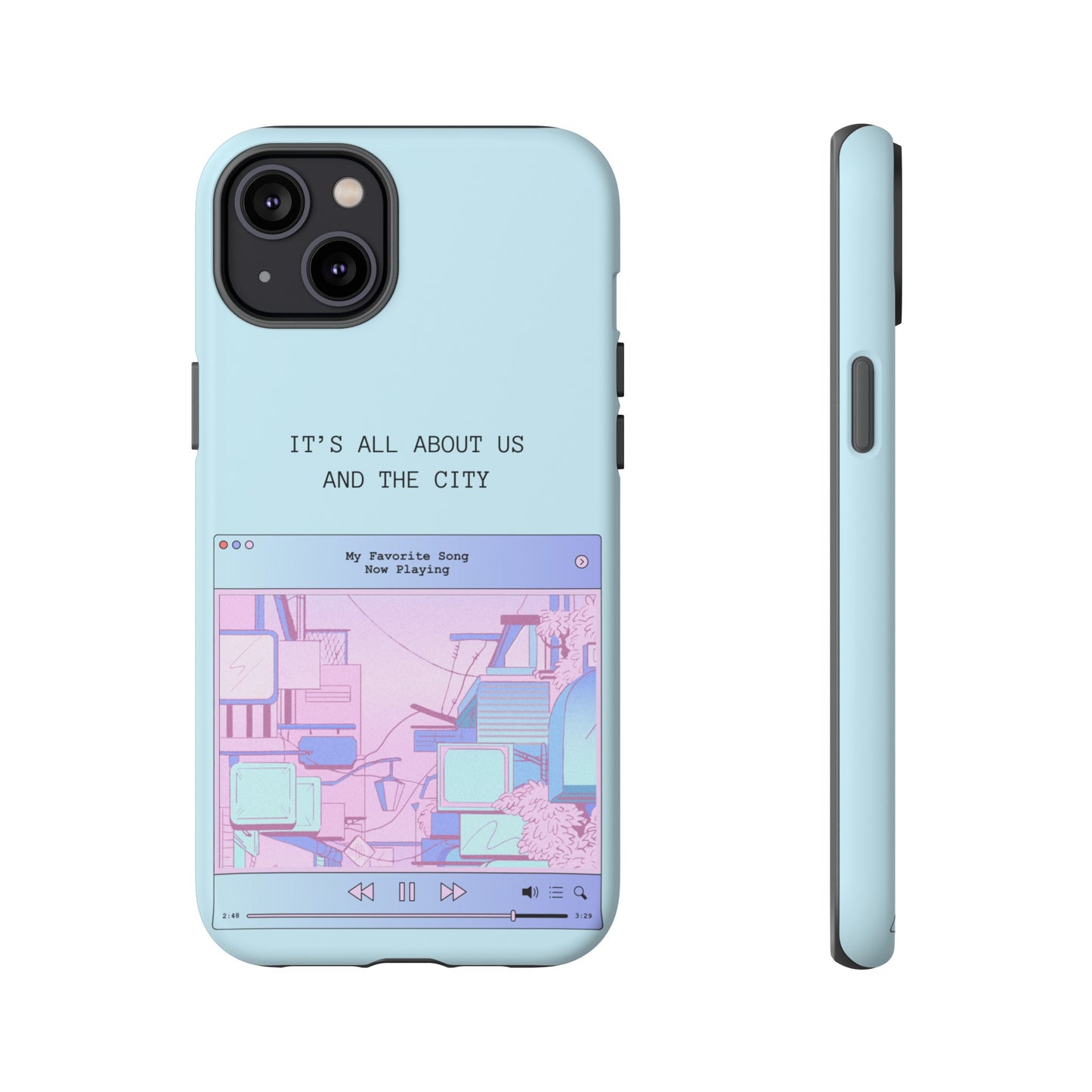 Us And The City Phone Case | iPhone 15 Plus/ Pro, 14, 13, 12| Google Pixel 7, Pro, 5| Samsung Galaxy S23 All Major Phone Models