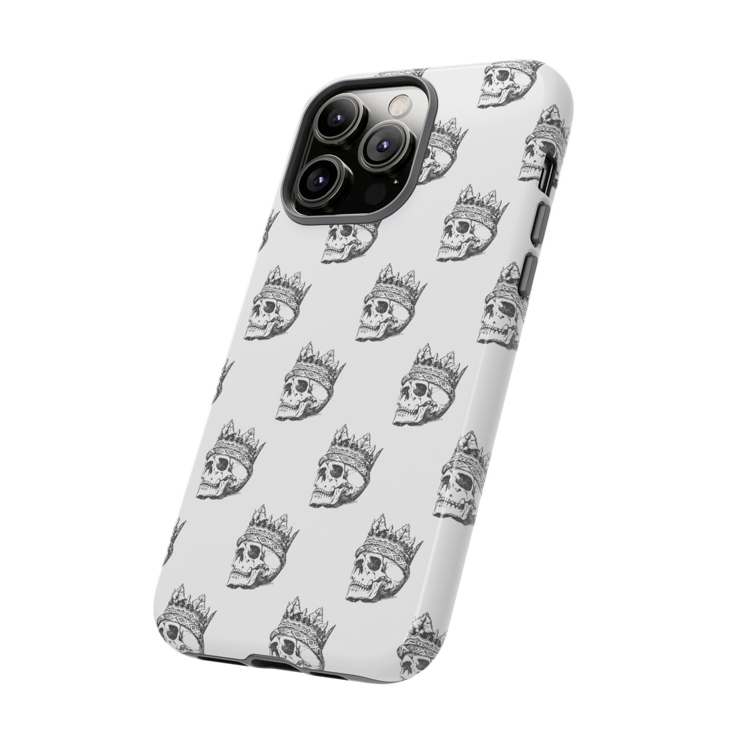 Skull Wallpaper Phone Case | iPhone 15 Plus/ Pro, 14, 13, 12| Google Pixel 7, Pro, 5| Samsung Galaxy S23 All Major Phone Models