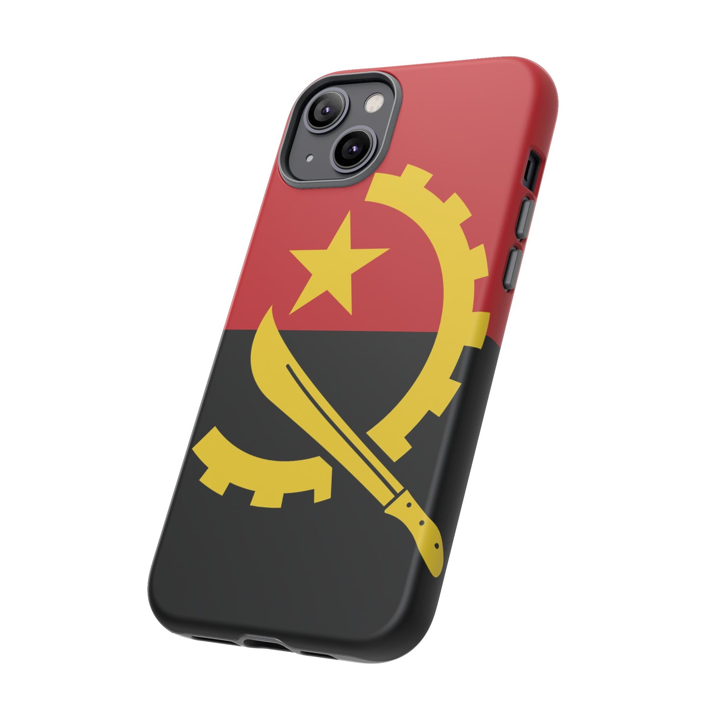 Angola Flag Phone Case | iPhone 15 Plus/ Pro, 14, 13, 12| Google Pixel 7, Pro, 5| Samsung Galaxy S23 All Major Phone Models