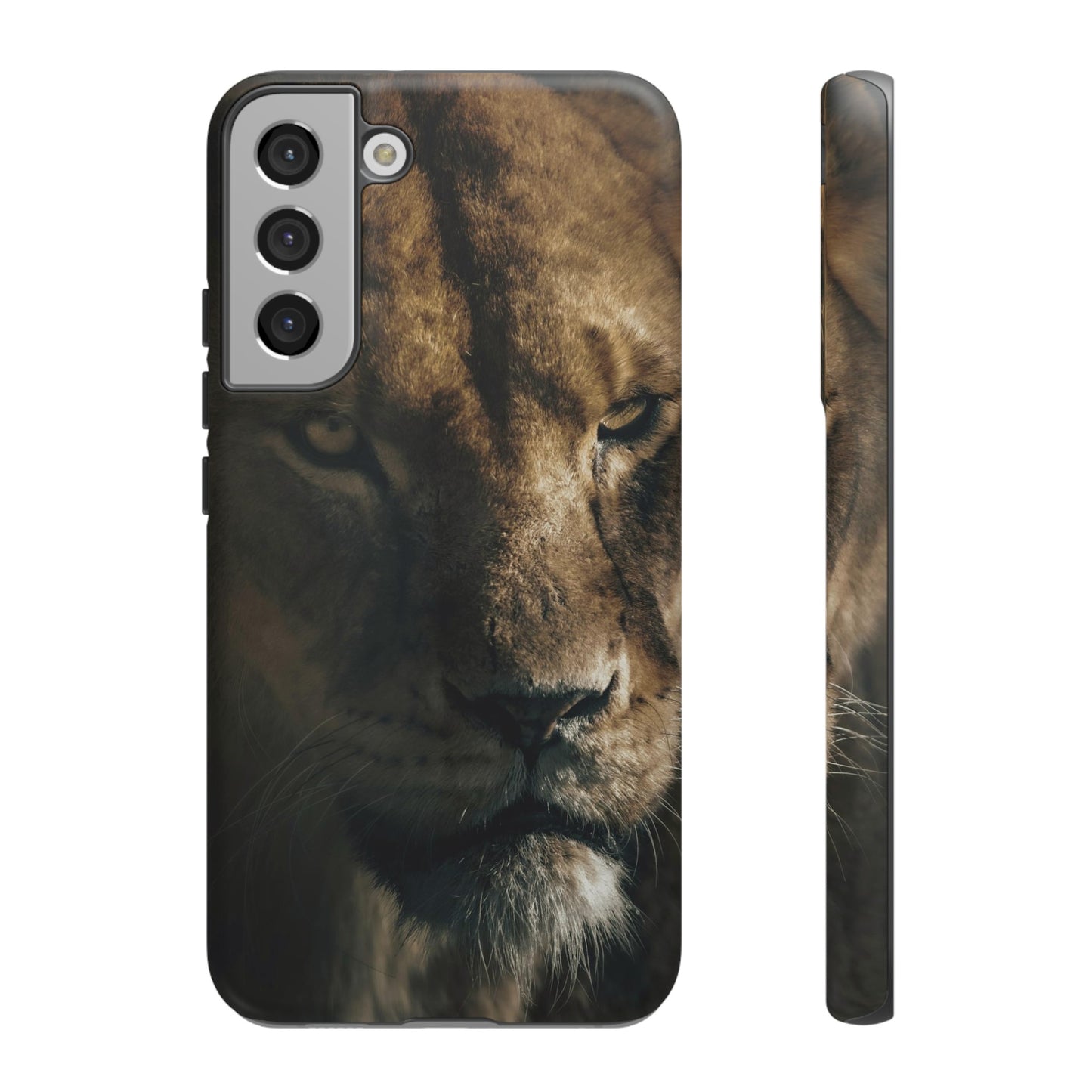 Lion Wallpaper Phone Case | iPhone 15 Plus/ Pro, 14, 13, 12| Google Pixel 7, Pro, 5| Samsung Galaxy S23 All Major Phone Models