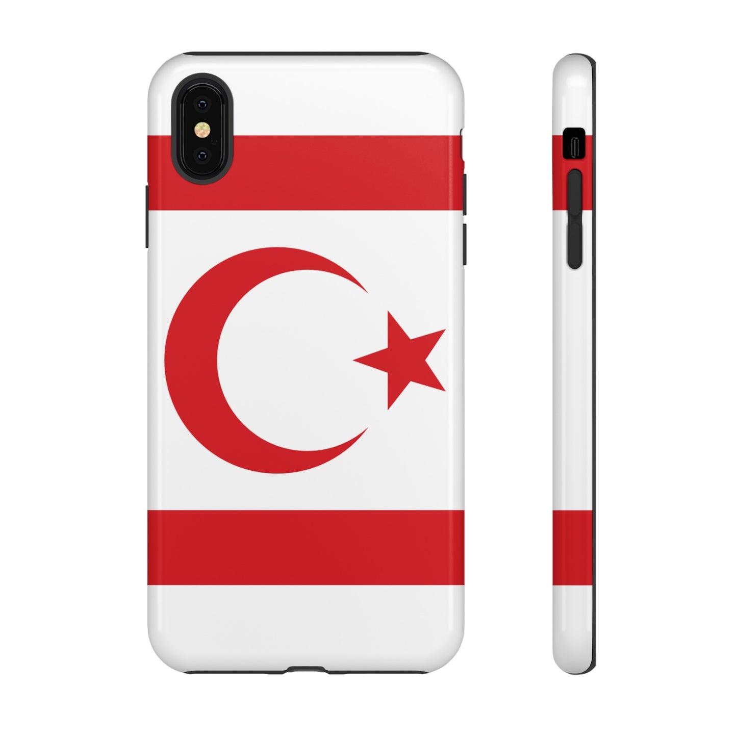 Northern Cyprus Flag Phone Case | iPhone 15 Plus/ Pro, 14, 13, 12| Google Pixel 7, Pro, 5| Samsung Galaxy S23 All Major Phone Models