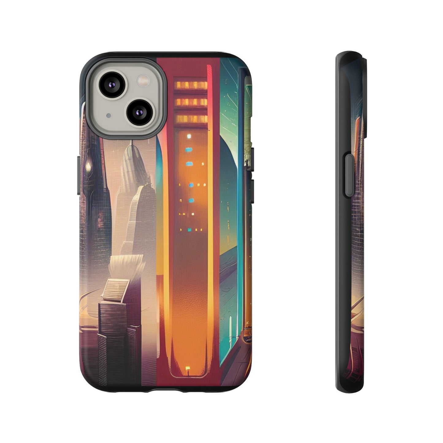 Sci-Fi  Buildings Wallpaper Phone Case | iPhone 15 Plus/ Pro, 14, 13, 12| Google Pixel 7, Pro, 5| Samsung Galaxy S23 All Major Phone Models