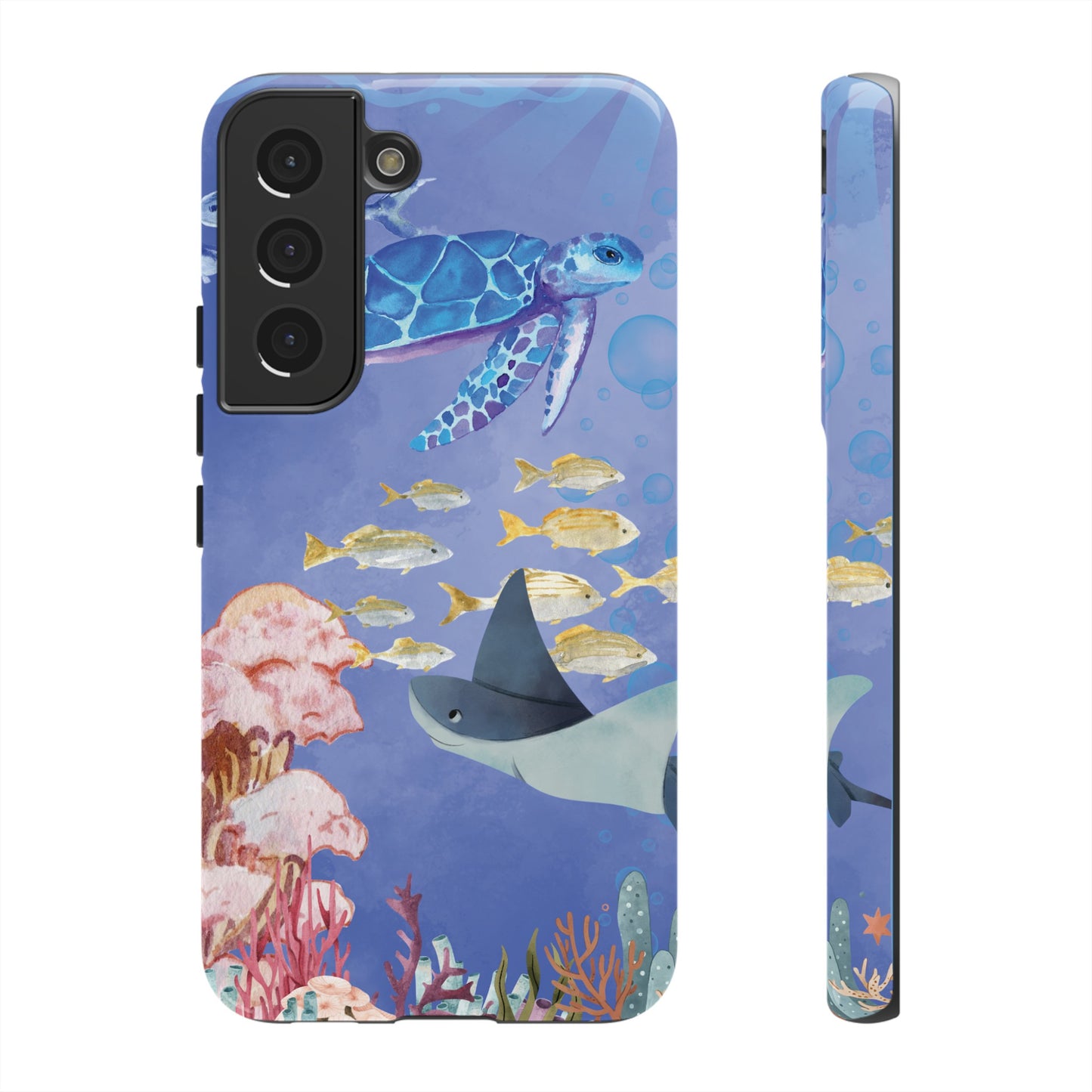 Underwater Scene Wallpaper Phone Case | iPhone 15 Plus/ Pro, 14, 13, 12| Google Pixel 7, Pro, 5| Samsung Galaxy S23 All Major Phone Models