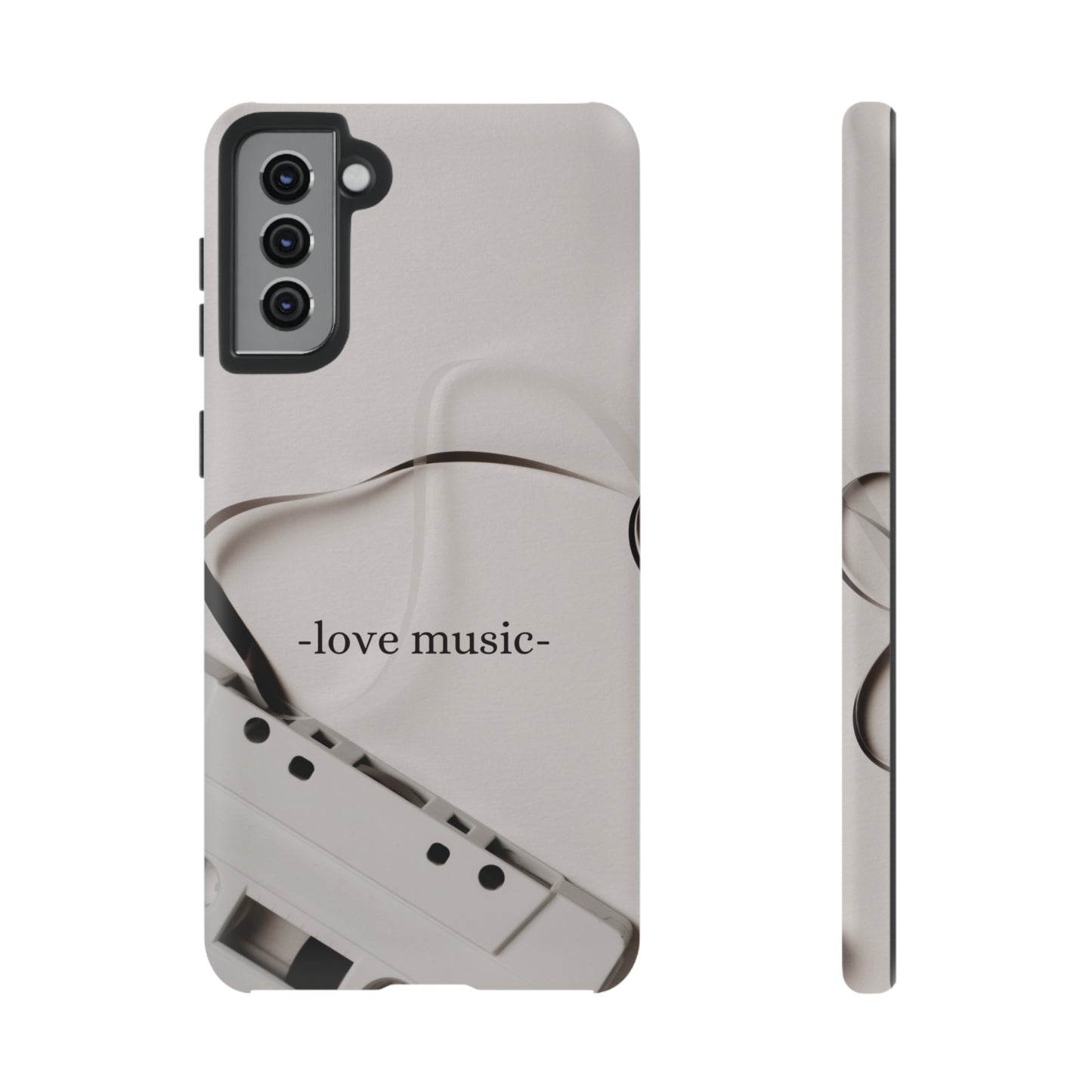 Love Music Wallpaper Phone Case | iPhone 15 Plus/ Pro, 14, 13, 12| Google Pixel 7, Pro, 5| Samsung Galaxy S23 All Major Phone Models