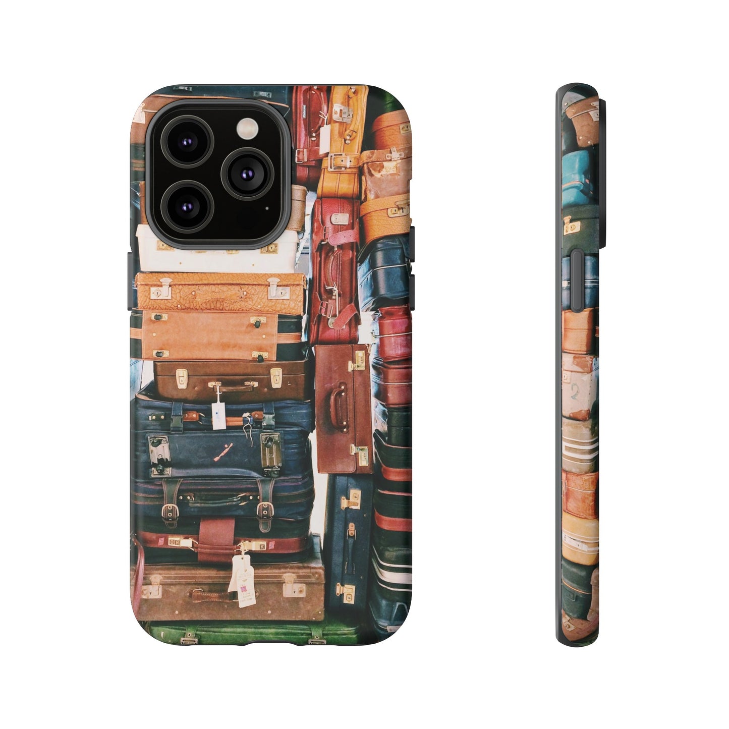 Suitcase Wallpaper Phone Case | iPhone 15 Plus/ Pro, 14, 13, 12| Google Pixel 7, Pro, 5| Samsung Galaxy S23 All Major Phone Models