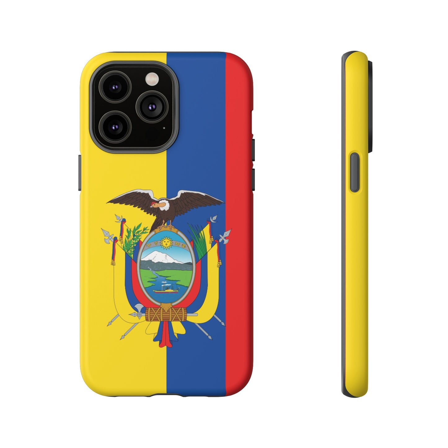 Ecuador Flag Phone Case | iPhone 15 Plus/ Pro, 14, 13, 12| Google Pixel 7, Pro, 5| Samsung Galaxy S23 All Major Phone Models