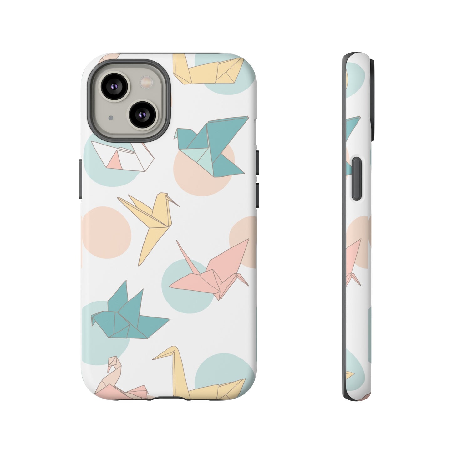 Origami Wallpaper Phone Case | iPhone 15 Plus/ Pro, 14, 13, 12| Google Pixel 7, Pro, 5| Samsung Galaxy S23 All Major Phone Models