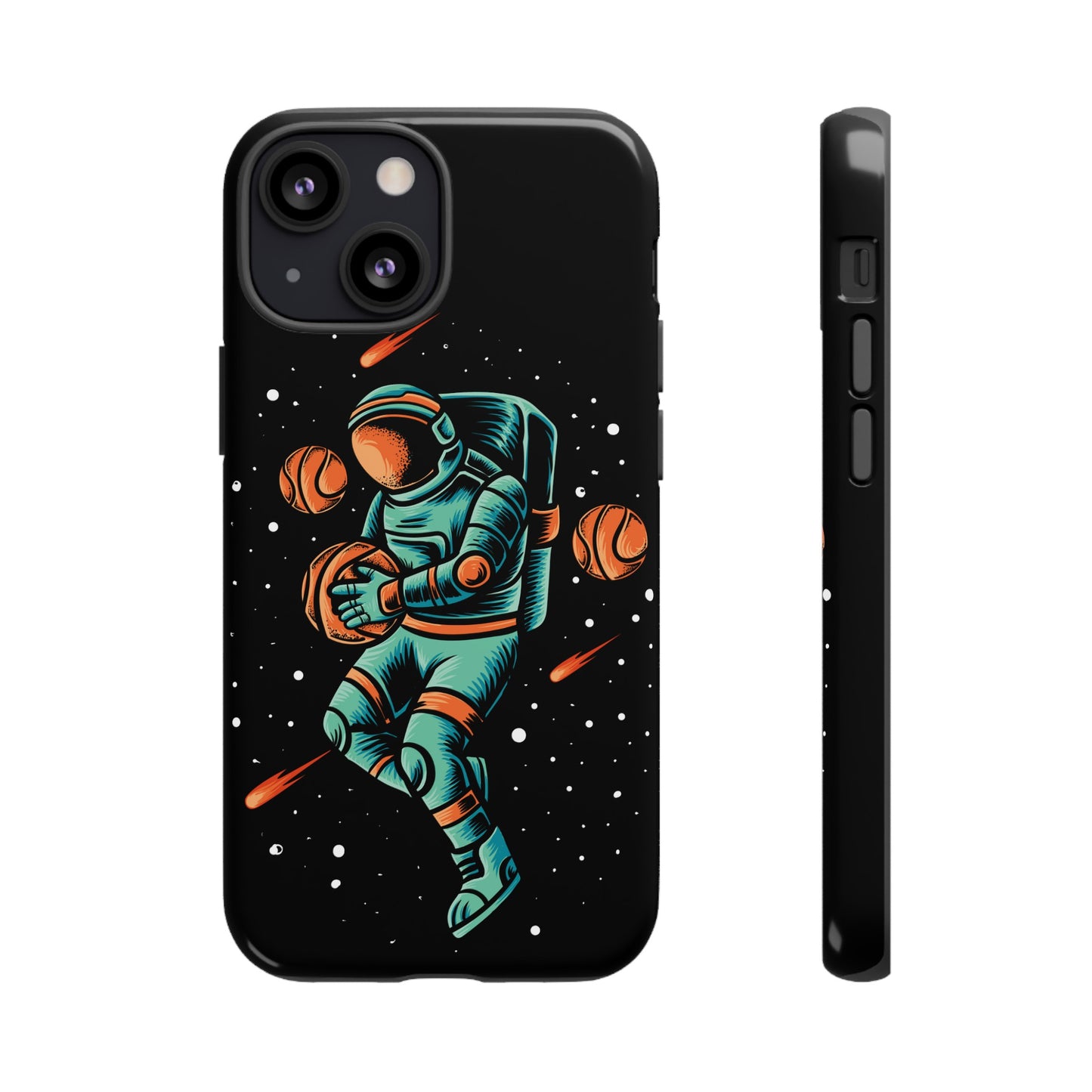 Space Basketball Phone Case | iPhone 15 Plus/ Pro, 14, 13, 12| Google Pixel 7, Pro, 5| Samsung Galaxy S23 All Major Phone Models