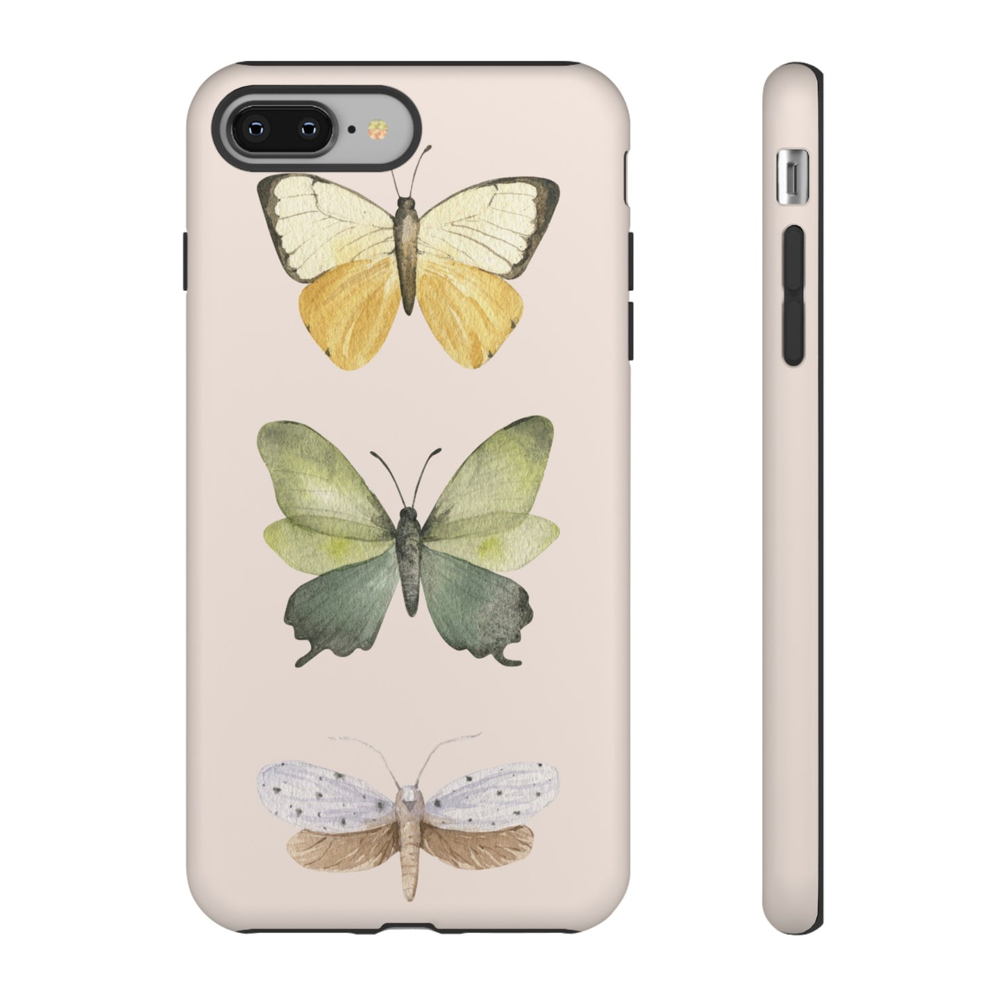 Three Butterflies Wallpaper Phone Case | iPhone 15 Plus/ Pro, 14, 13, 12| Google Pixel 7, Pro, 5| Samsung Galaxy S23 All Major Phone Models