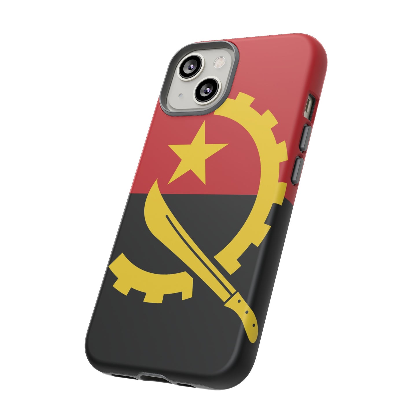 Angola Flag Phone Case | iPhone 15 Plus/ Pro, 14, 13, 12| Google Pixel 7, Pro, 5| Samsung Galaxy S23 All Major Phone Models