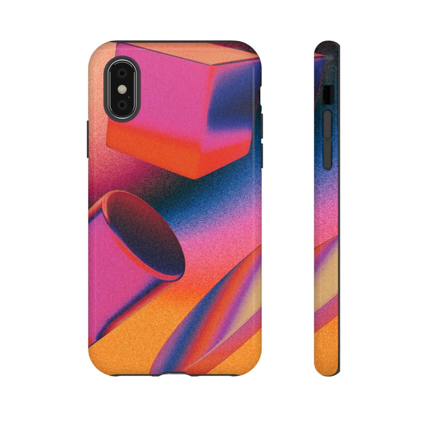 Floating Shapes Wallpaper Phone Case | iPhone 15 Plus/ Pro, 14, 13, 12| Google Pixel 7, Pro, 5| Samsung Galaxy S23 All Major Phone Models