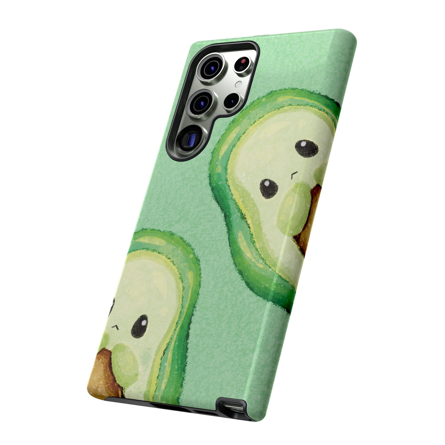 Avocado Friends Wallpaper Phone Case | iPhone 15 Plus/ Pro, 14, 13, 12| Google Pixel 7, Pro, 5| Samsung Galaxy S23 All Major Phone Models