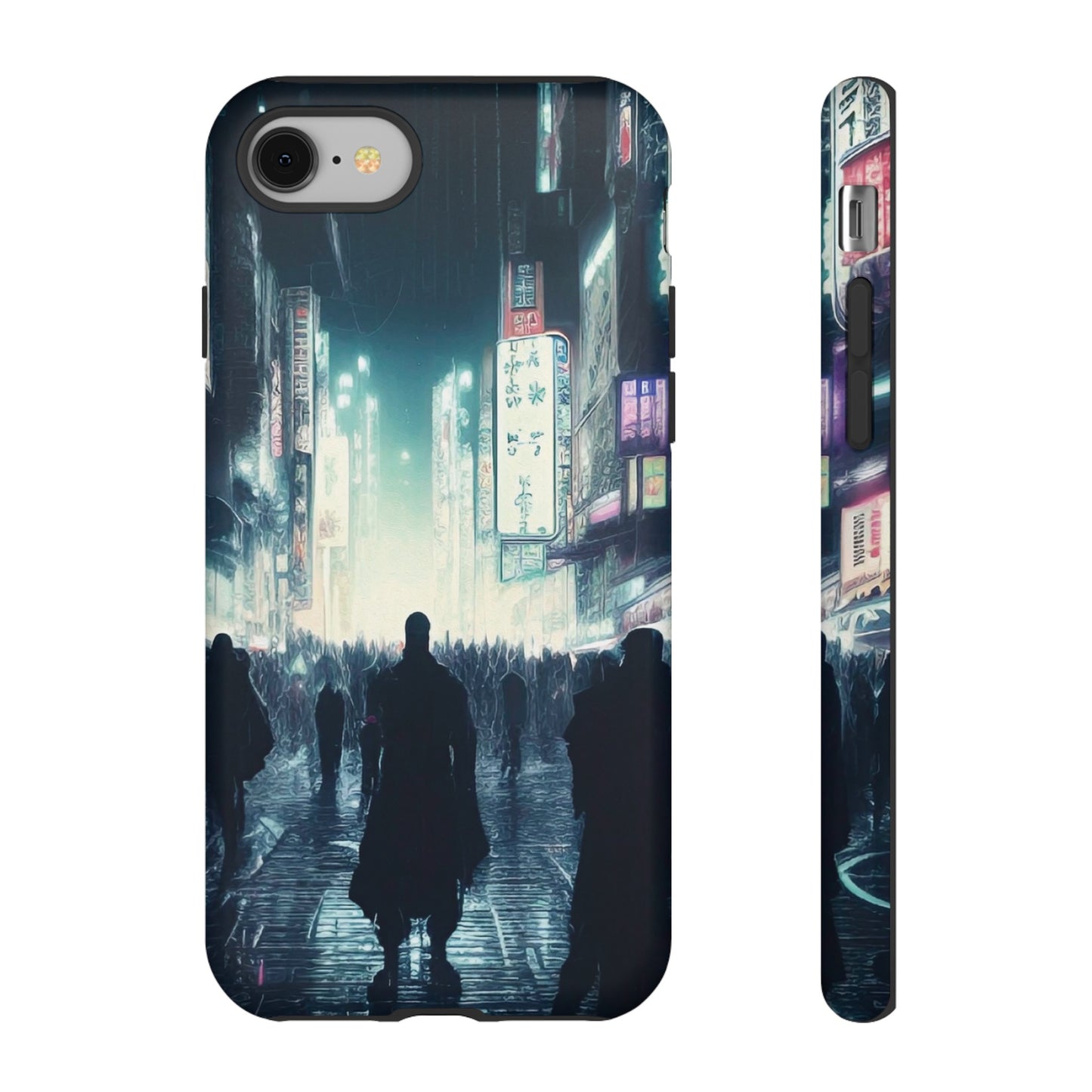 Strangers in the City Wallpaper Phone Case | iPhone 15 Plus/ Pro, 14, 13, 12| Google Pixel 7, Pro, 5| Samsung Galaxy S23 All Major Phone Models