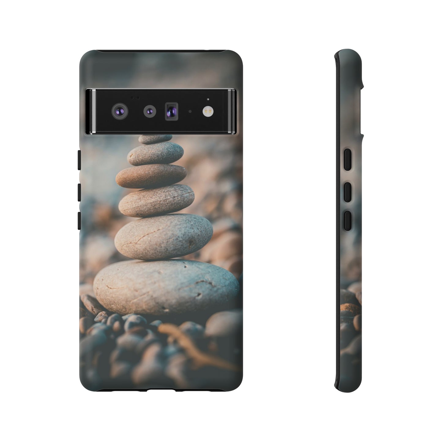 Rock Stack Wallpaper Phone Case | iPhone 15 Plus/ Pro, 14, 13, 12| Google Pixel 7, Pro, 5| Samsung Galaxy S23 All Major Phone Models