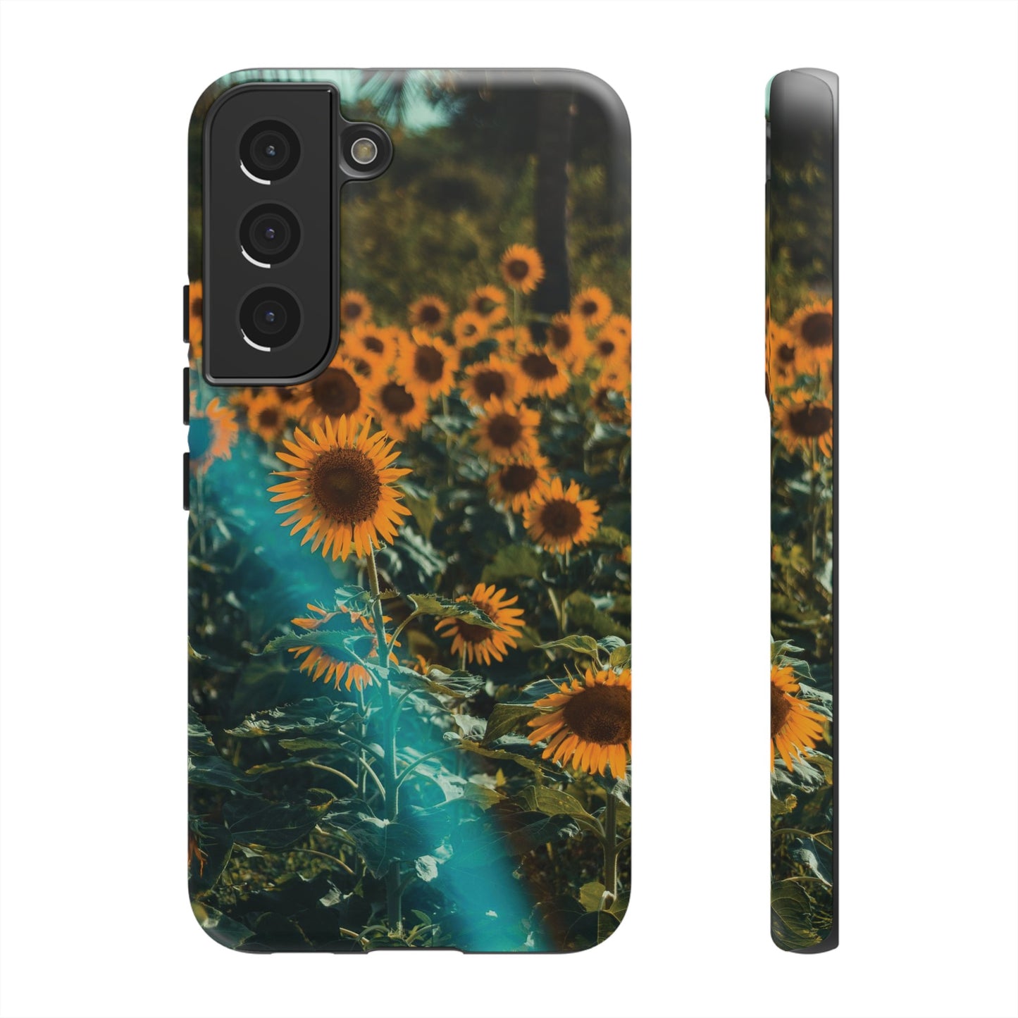 Sunflower Field Wallpaper Phone Case | iPhone 15 Plus/ Pro, 14, 13, 12| Google Pixel 7, Pro, 5| Samsung Galaxy S23 All Major Phone Models