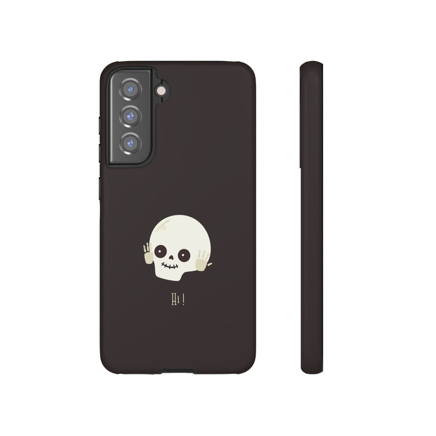 Hello Skull Phone Case | iPhone 15 Plus/ Pro, 14, 13, 12| Google Pixel 7, Pro, 5| Samsung Galaxy S23 All Major Phone Models