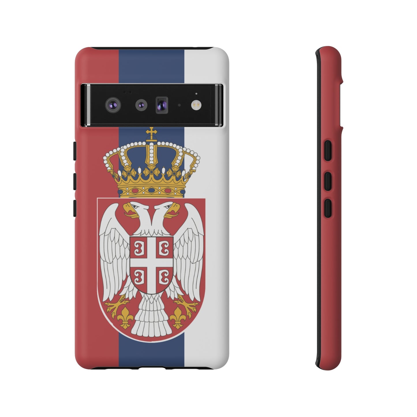 Serbia Flag Phone Case | iPhone 15 Plus/ Pro, 14, 13, 12| Google Pixel 7, Pro, 5| Samsung Galaxy S23 All Major Phone Models