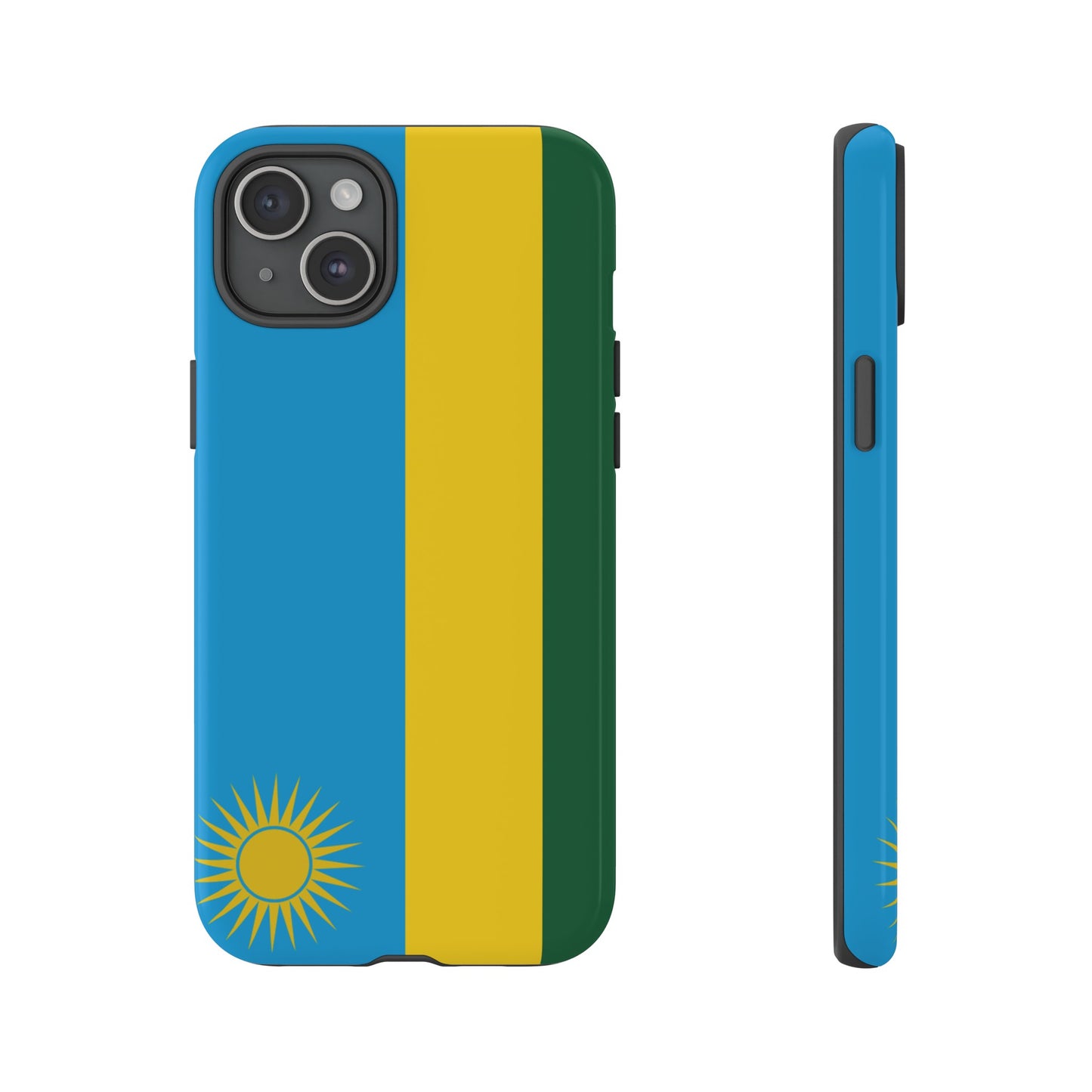 Rwanda Flag Phone Case | iPhone 15 Plus/ Pro, 14, 13, 12| Google Pixel 7, Pro, 5| Samsung Galaxy S23 All Major Phone Models