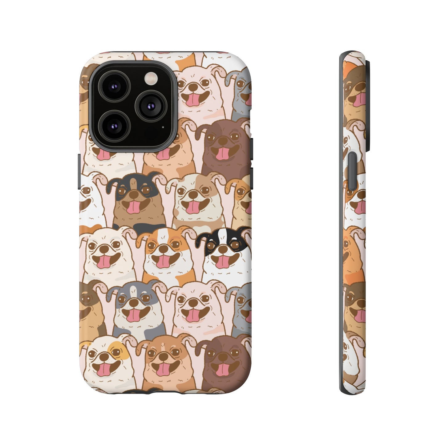 Dog Line Up Phone Case | iPhone 15 Plus/ Pro, 14, 13, 12| Google Pixel 7, Pro, 5| Samsung Galaxy S23 All Major Phone Models