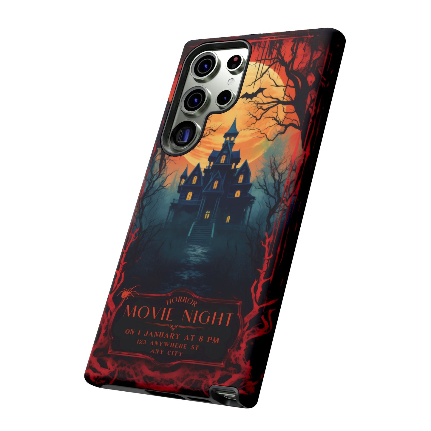 Horror Movie Night Phone Case | iPhone 15 Plus/ Pro, 14, 13, 12| Google Pixel 7, Pro, 5| Samsung Galaxy S23 All Major Phone Models