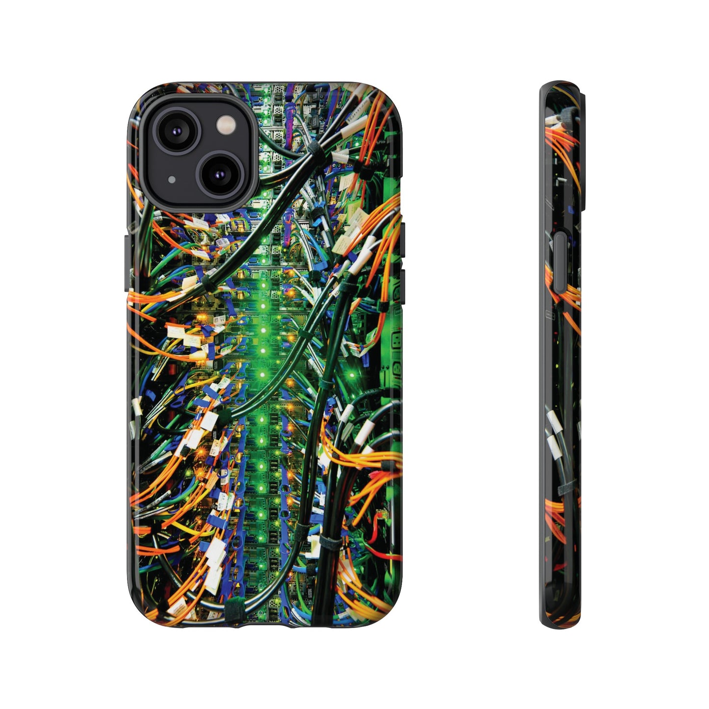 Green Computer Circuitboard Wallpaper Phone Case | iPhone 15 Plus/ Pro, 14, 13, 12| Google Pixel 7, Pro, 5| Samsung Galaxy S23 All Major Phone Models