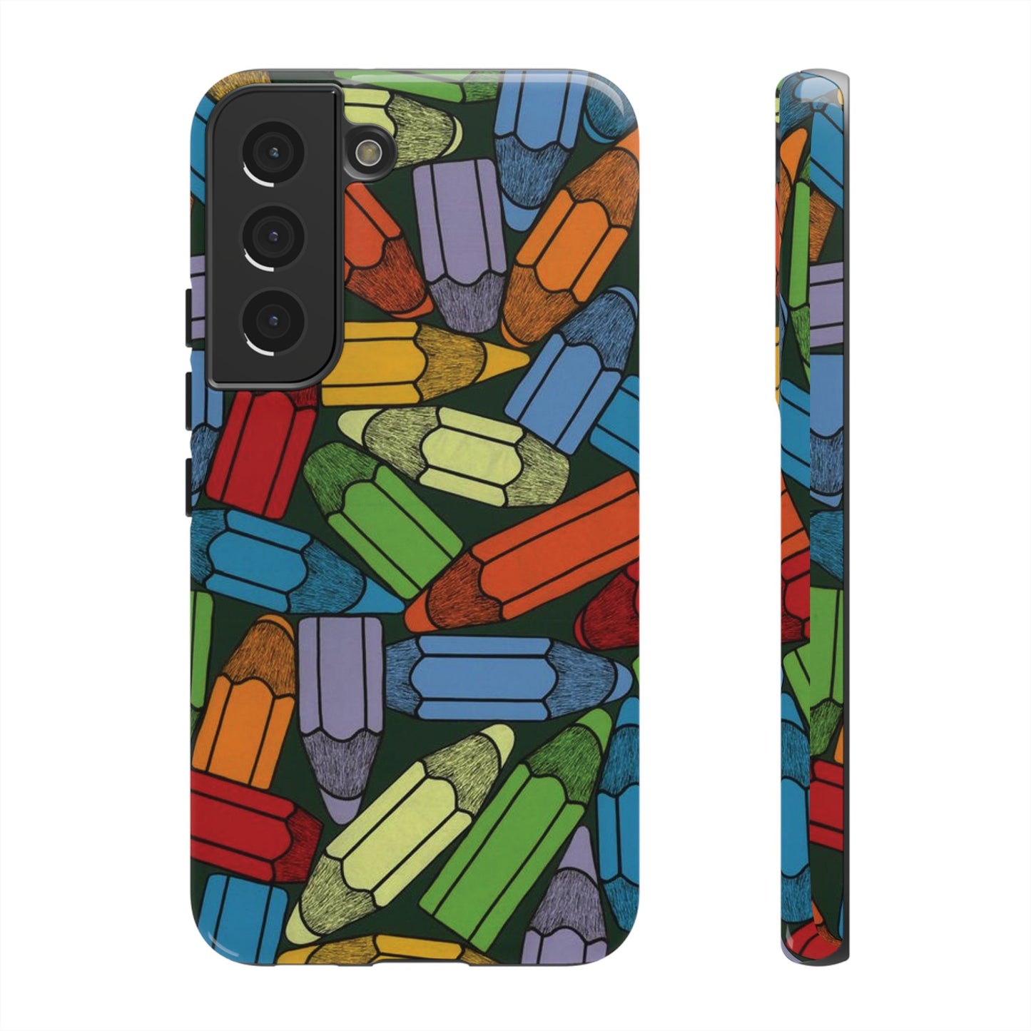 Pencil Wallpaper Phone Case | iPhone 15 Plus/ Pro, 14, 13, 12| Google Pixel 7, Pro, 5| Samsung Galaxy S23 All Major Phone Models