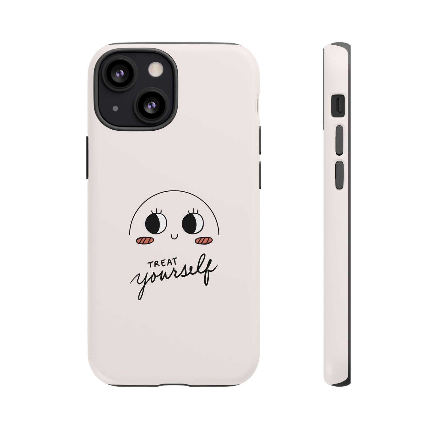 Treat Yourself Wallpaper Phone Case | iPhone 15 Plus/ Pro, 14, 13, 12| Google Pixel 7, Pro, 5| Samsung Galaxy S23 All Major Phone Models