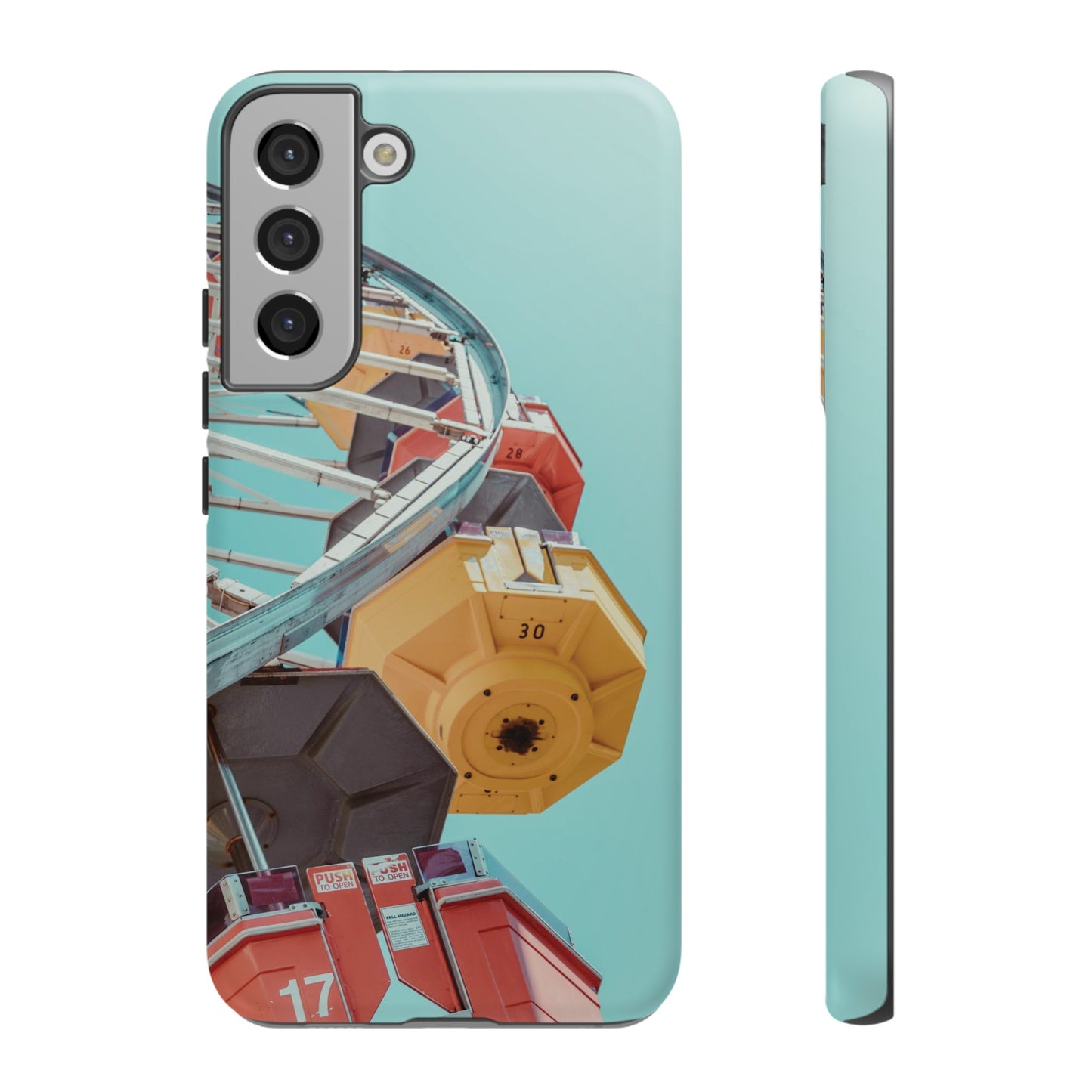 Ferris Wheel Wallpaper Phone Case | iPhone 15 Plus/ Pro, 14, 13, 12| Google Pixel 7, Pro, 5| Samsung Galaxy S23 All Major Phone Models