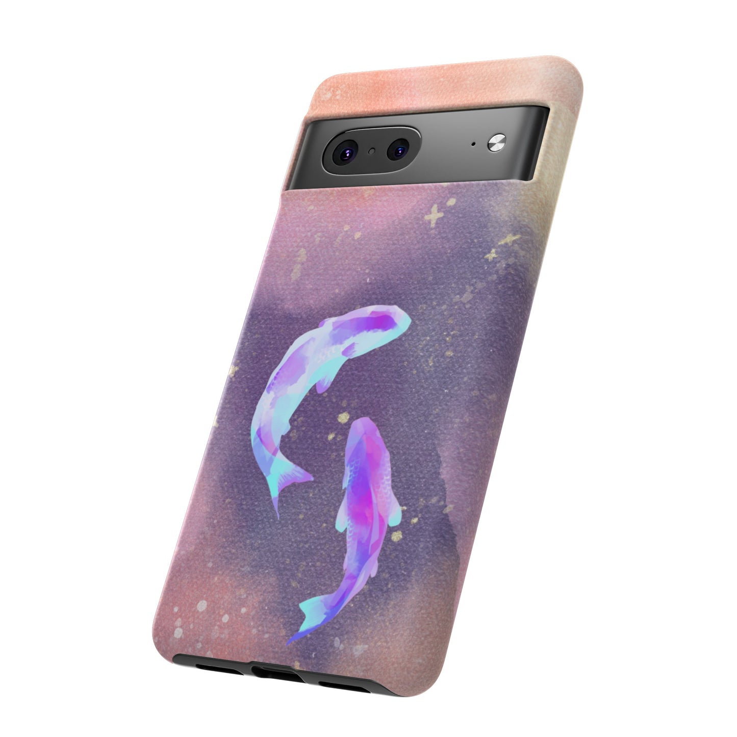 Cosmic Koi Phone Case | iPhone 15 Plus/ Pro, 14, 13, 12| Google Pixel 7, Pro, 5| Samsung Galaxy S23 All Major Phone Models